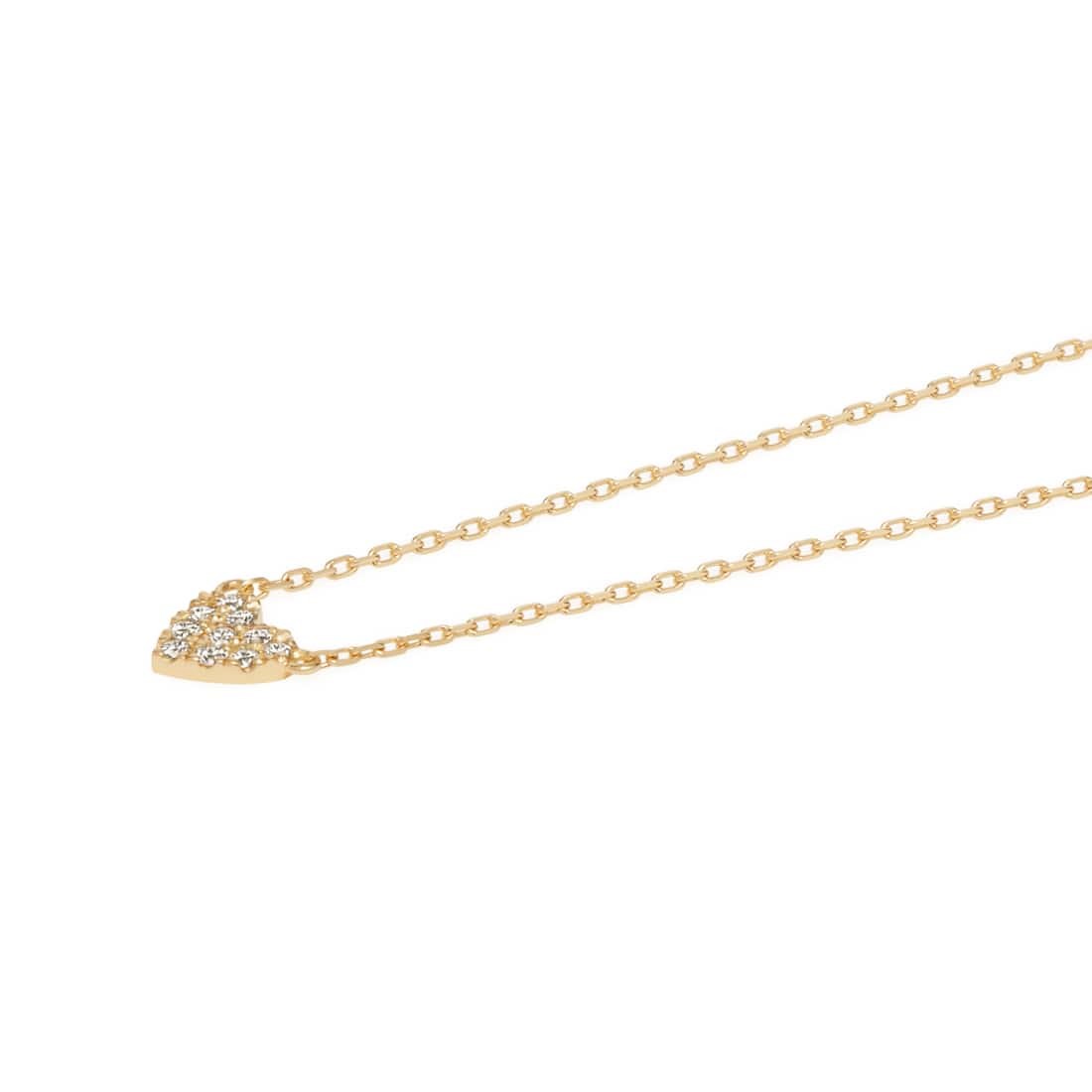 heart pavé 手链