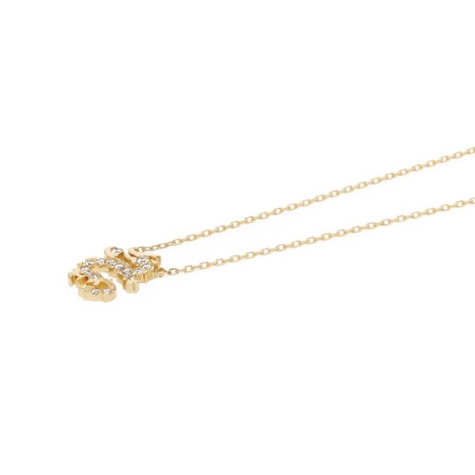 dragon pavé 项链