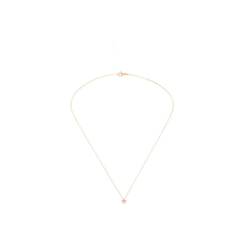 【中国线上限定】thiran heart (pink) 项链