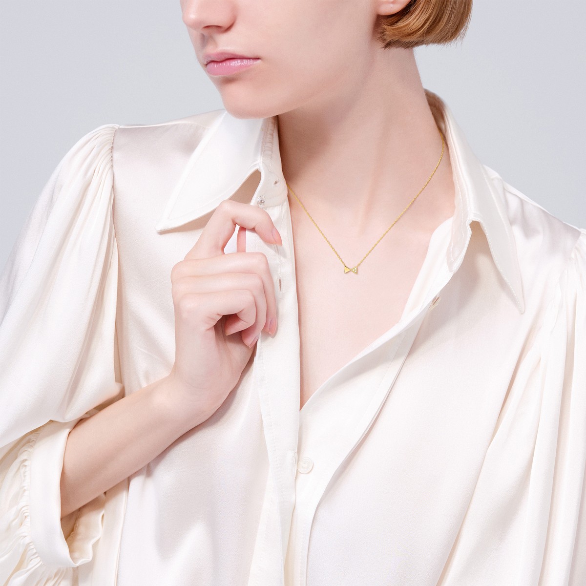 cerf-volant pavé combination 项链