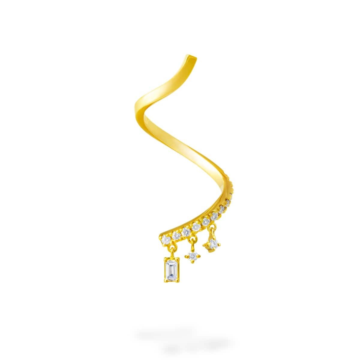 chandelier sway twist 耳环