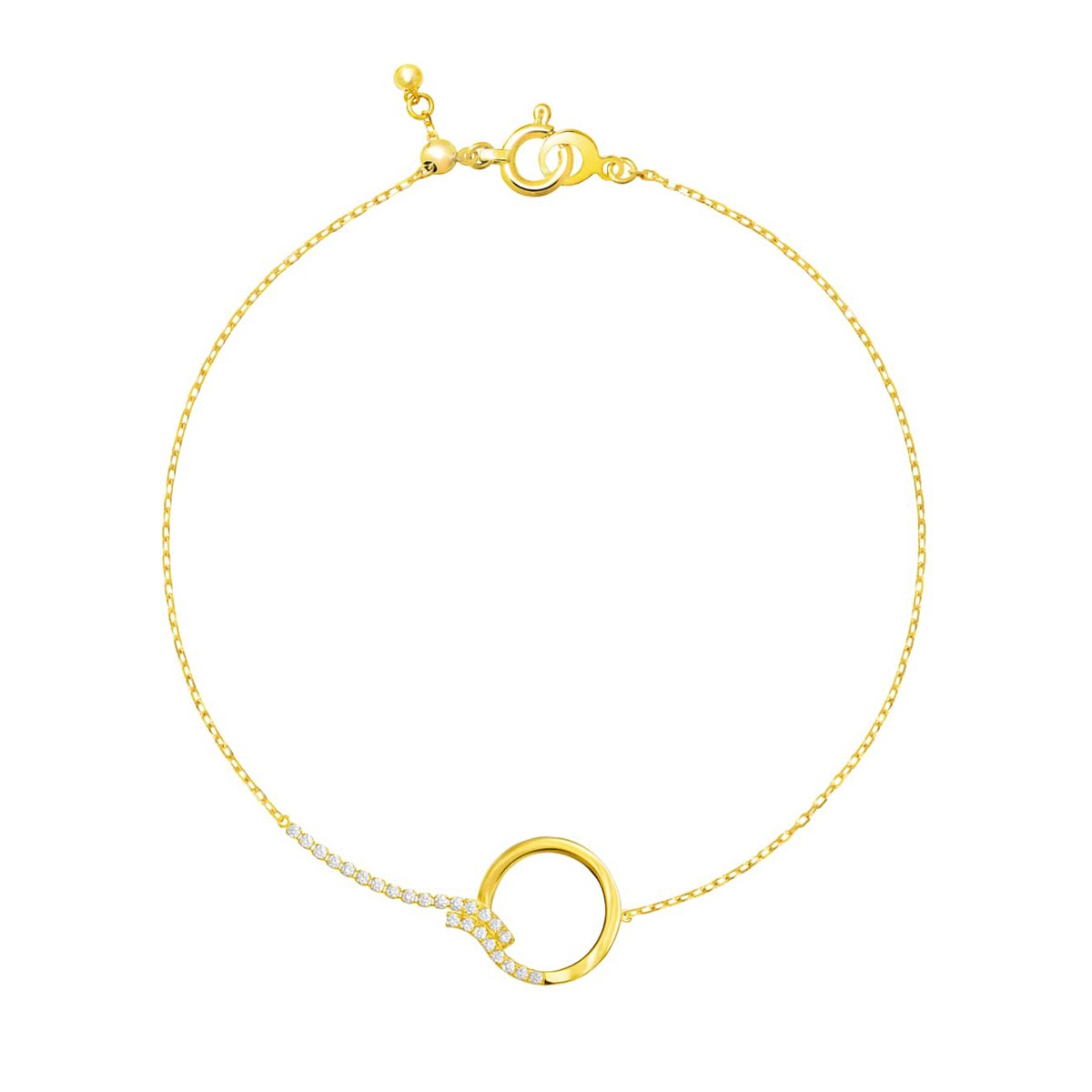 chandelier circle 手链