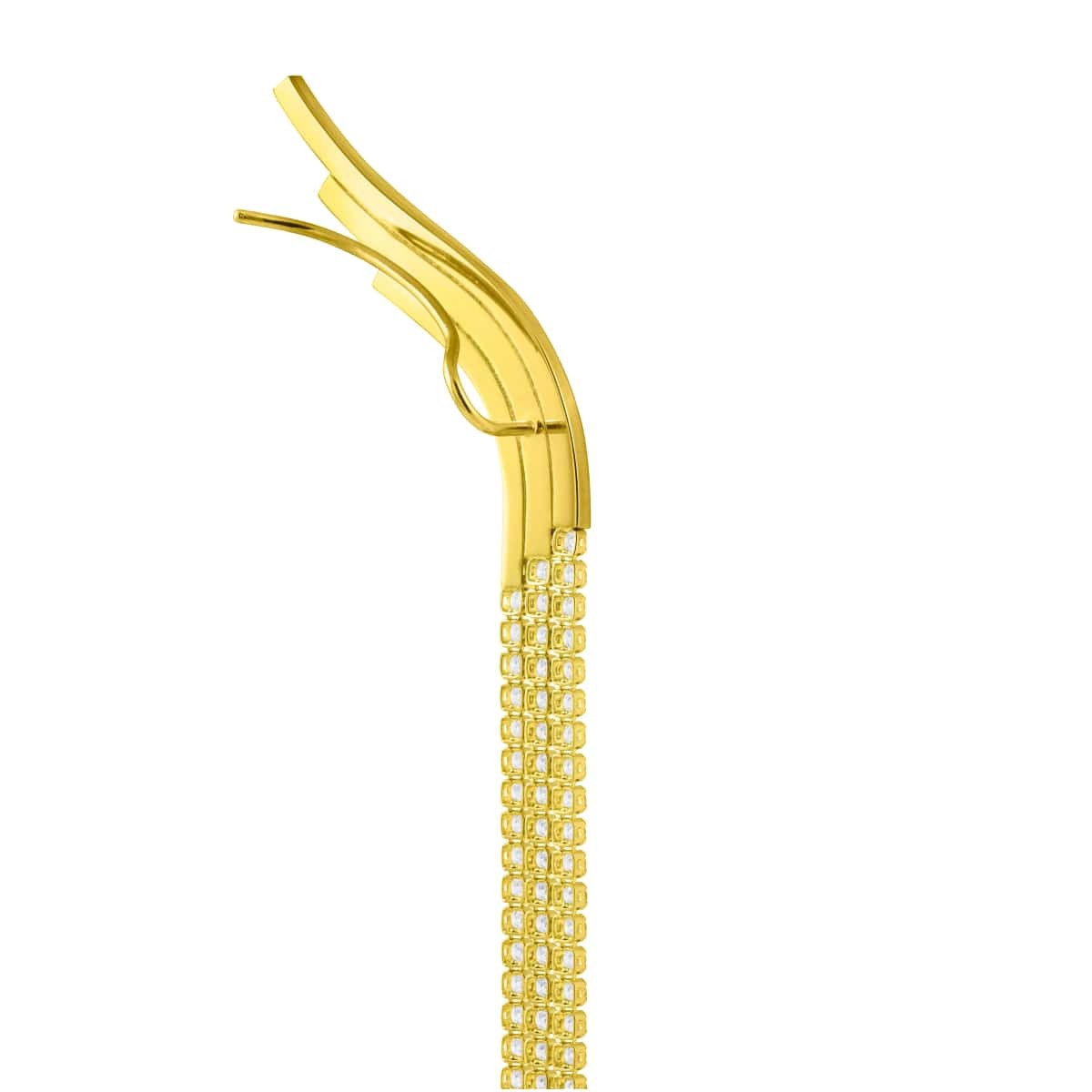 chandelier flow radiant 耳环