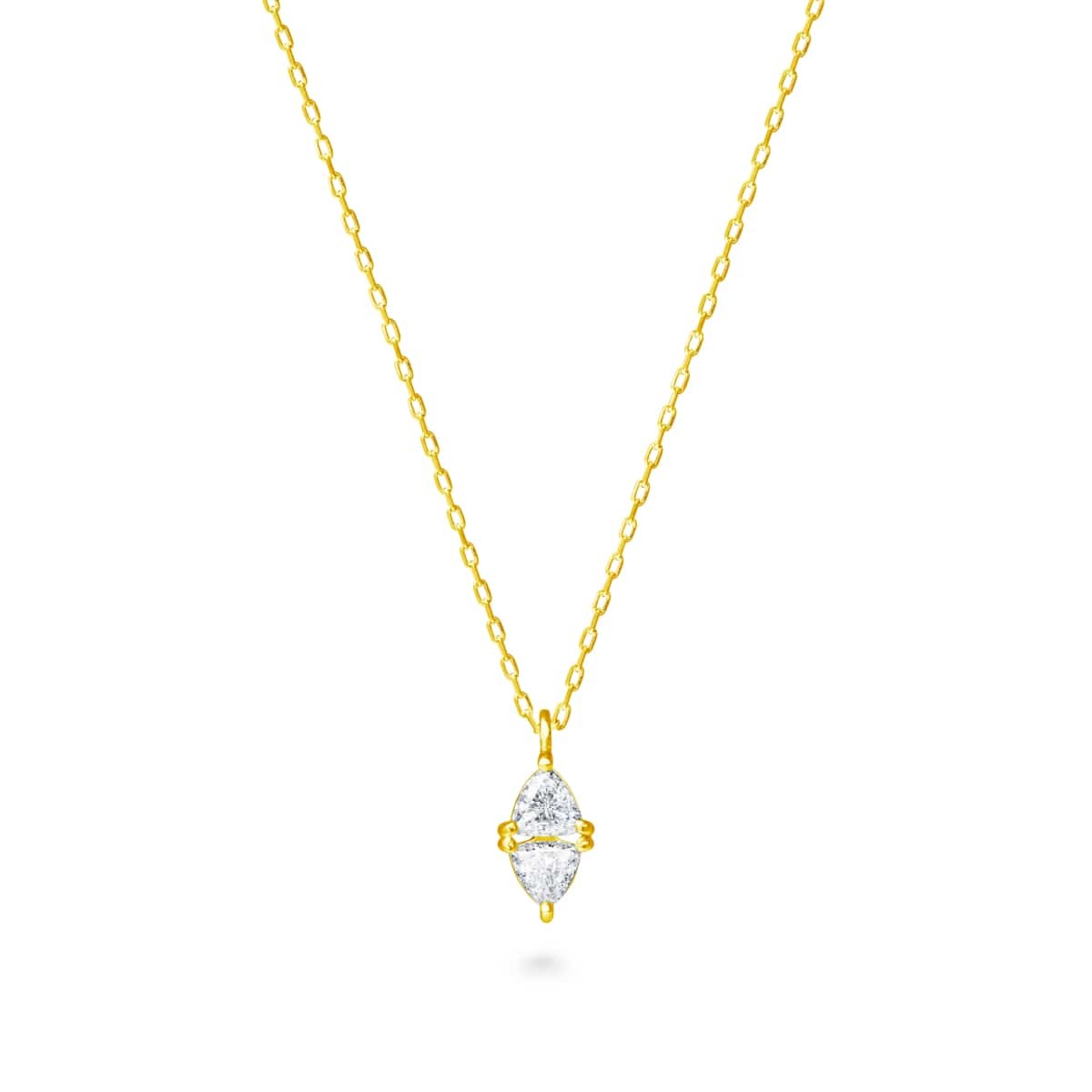 cerf-volant losange diamond 项链