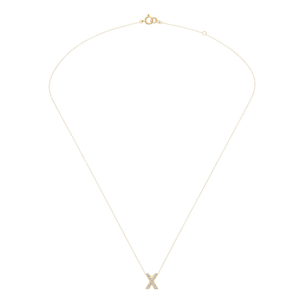 première étoile initial 项链 X