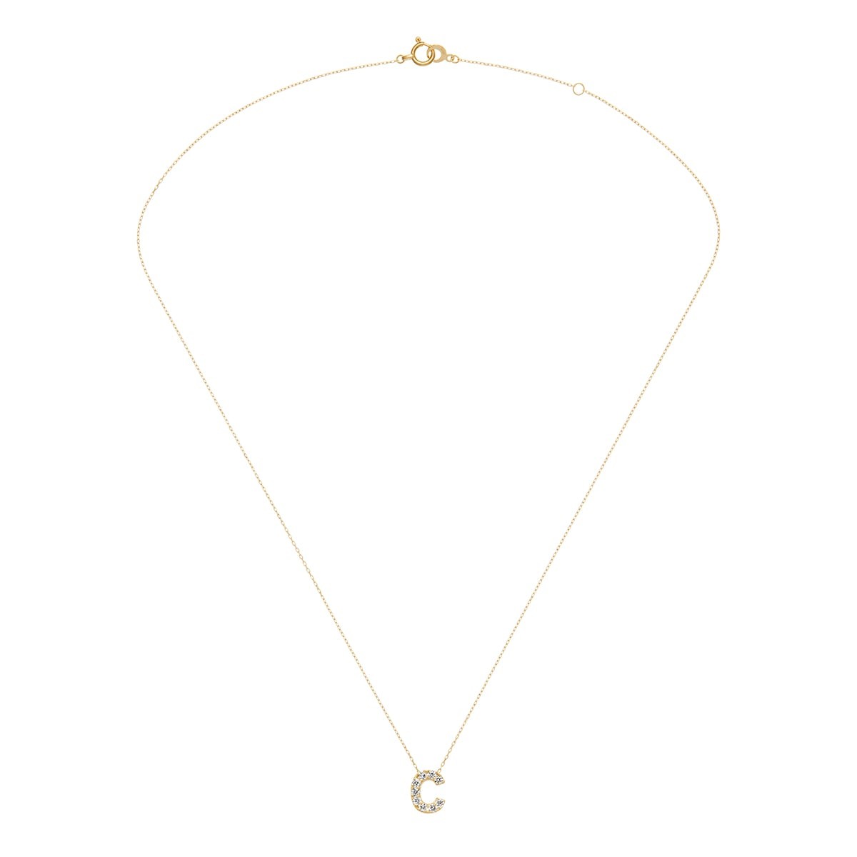 première étoile initial 项链 C