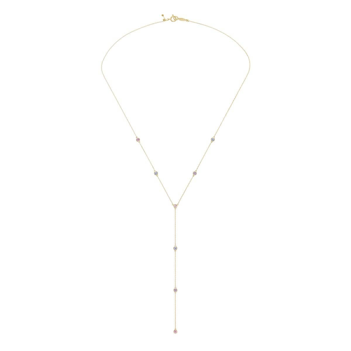 nudity la vallière sapphire 项链