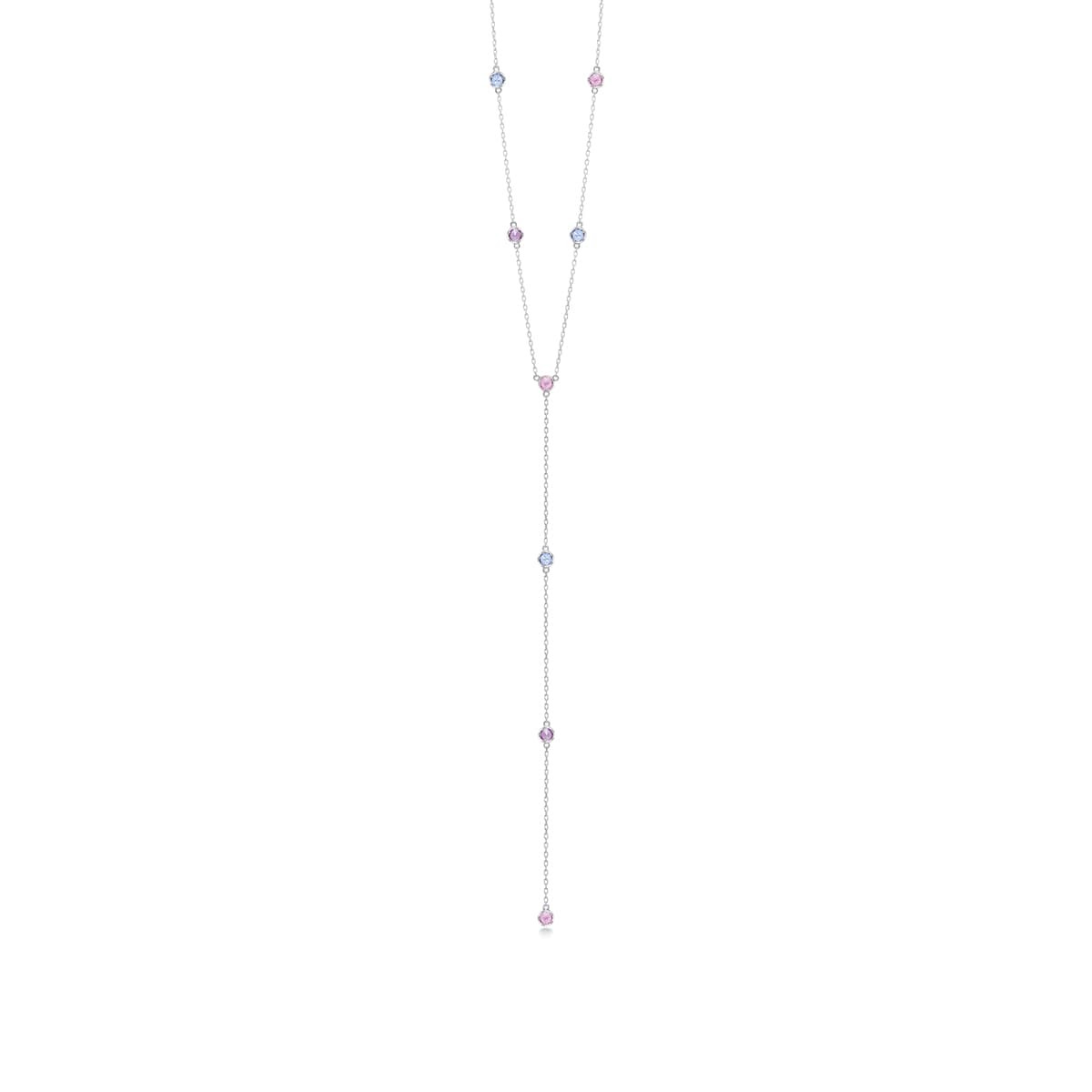 nudity la vallière sapphire 项链