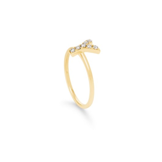 première étoile initial 戒指 Y