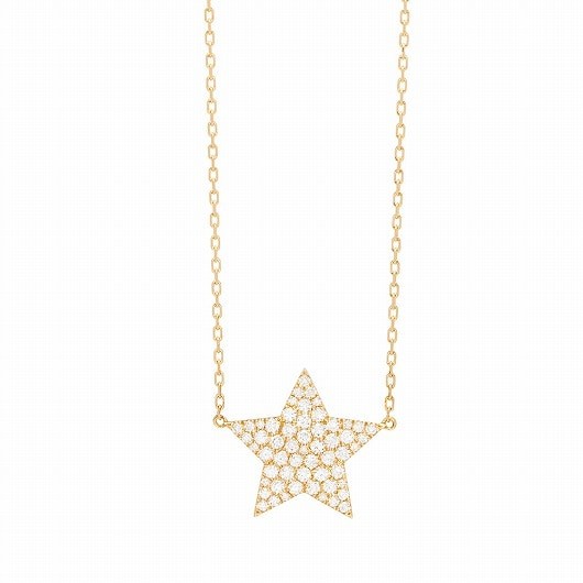 étoile pavé moyenne 项链